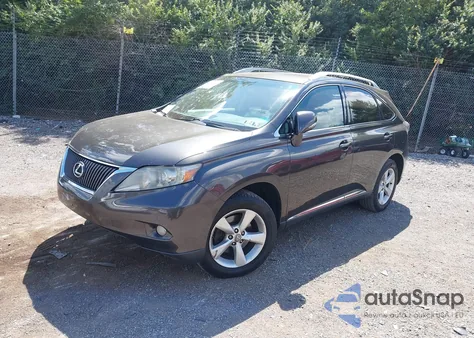 2010 Lexus Rx 350 из США, поврежденный, VIN 2T2BK1BA1AC068891